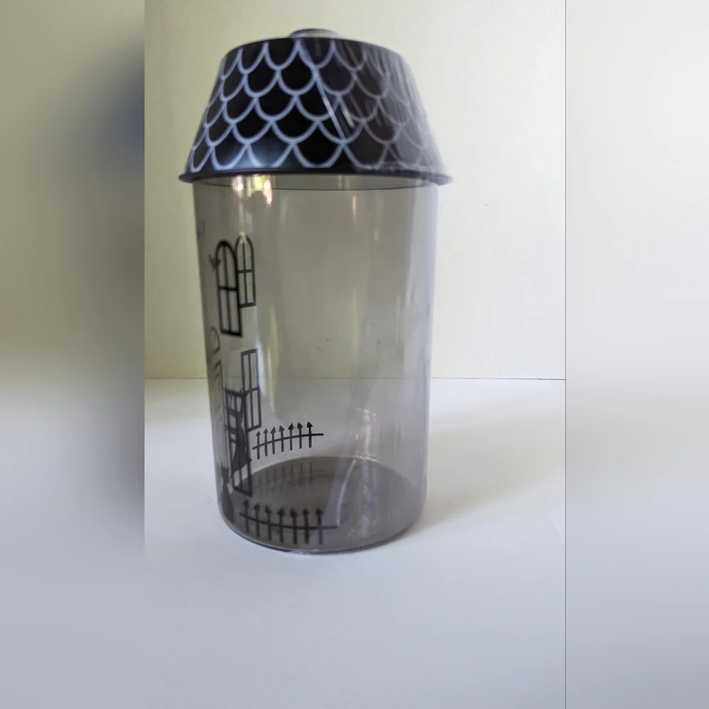 Target Bullseye Playground Summerween Candy Jar Glass Haunted House W/ Lid 2023